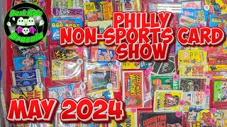 MONSTER CARDS at The Philly NonSports Card Show  May 2024 [upl. by Filberto]