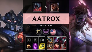 Aatrox Top vs KSante Dominating  NA Master Patch 1421 [upl. by Wootan566]