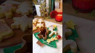 Christmas Breakfast Idea 🥞 christmas christmasbreak easyrecipe christmastreats foodforkids [upl. by Ecidna]