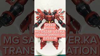 SPEED REVIEW MG SAZABI VERKA TRANSFORMATION SYSTEMJNpla shorts [upl. by Norok]