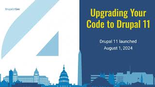 Upgrading Your Code to Drupal 11 [upl. by Kyte]