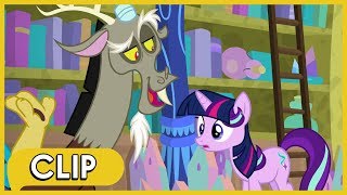 Discord siembra el caos en la Escuela de la Amistad  MLP La Magia de la Amistad Español Latino [upl. by Nelram]