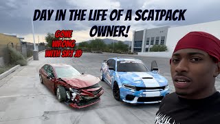 DAY IN THE LIFE OF A SCATPACK OWNER🔥 PART 2 [upl. by Atiuqahs]