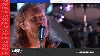 The Lumineers Perform New Single quotBRIGHTSIDEquot Live in LA  Global Citizen Live [upl. by Waxman]