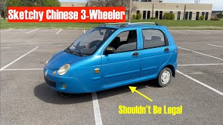 The Snyder ST600C is a weird Chinese 3Wheeler  Featuring WatchJRGo [upl. by Petrina45]