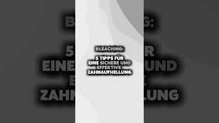 Bleaching Tipps [upl. by Wilkie]