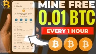 Mine free BTC without investing no minimum withdraw Free Bitcoin Mining Site [upl. by Belac]