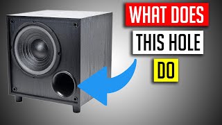 Ported subwoofer box explained [upl. by Ahsikan670]