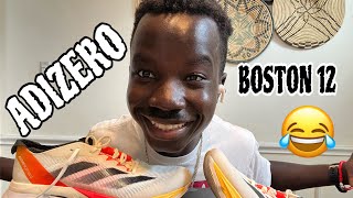 REVIEWING ADIDAS ADIZERO BOSTON 12 [upl. by Hcahsem]