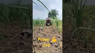 Mahindra jivo 225 Di powerful tractor stunt farming gauravkumartondak [upl. by Honebein]