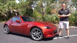 Is the 2023 Mazda MX5 RF Miata a BETTER sports car than a Toyota GR86 or Subaru BRZ [upl. by Naveb]