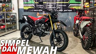 HONDA CRF 150L MODIF ABIS 9JT  APA AJA SI BARANG NYA SAMPE ABIS SEGITU [upl. by Rodenhouse]