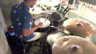 Rey de Gloria Christine D’Clario Drum Cover [upl. by Dash905]