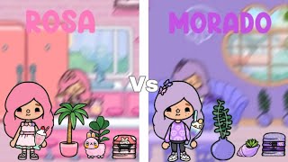 rosa vs morado [upl. by Acihsay]