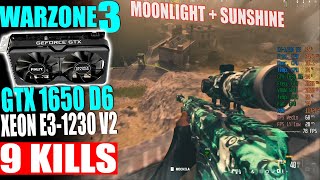 WARZONE 3  E3 1230 V2  GTX 1650 GDDR6  MOONLIGHT  SUNSHINE  Xeon E3 1230 V2  02102024 1 [upl. by Innoj]