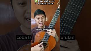 Cara Praktis Ngapalin Family Chord di kunci C familychord chordgitar tutorialgitar belajargitar [upl. by Nireil]