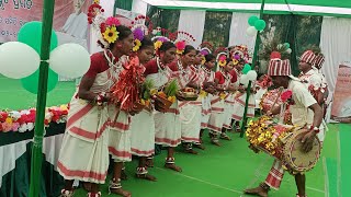 ADIVASI CHAIN DANCE nagpurichaindance [upl. by Hanyaz]