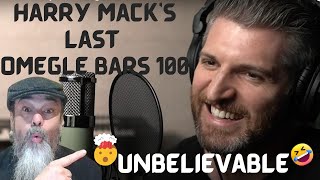 Metal DudeMusician REACTION  For The Fans  Harry Mack Omegle Bars 100 THIS GUY IS AMAZING [upl. by Laeynad]