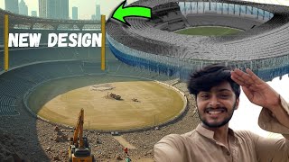 Demolishing of Karachi Bank StadiumTour of Karachi city [upl. by Dnalor149]