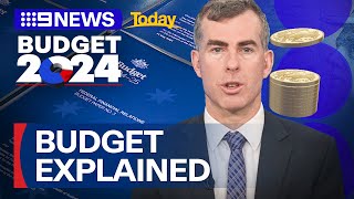 Federal Budget 2024 John Kehoe breaks down what it means for Aussies  9 News Australia [upl. by Sonny]