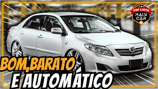 5 Excelentes CARROS AUTOMATICOS USADOS  BARATOS de manter🔥 [upl. by Forster620]