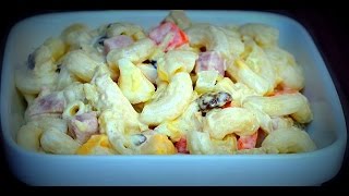 Filipino Macaroni Salad Filipino food Filipino recipe [upl. by Taite]