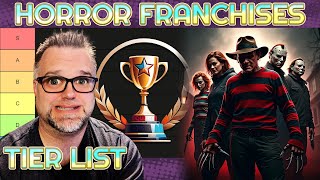 The Ultimate Horror Franchise Showdown  My Controversial Tier List Revealed  Tier List [upl. by Aeiram]