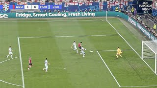 Khvicha Kvaratskhelia insane goal vs Portugal  Georgia vs Portugal  Euro 2024 [upl. by Harper]