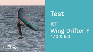 KT Wing Drifter F 410 und 50  Test [upl. by Iemaj]