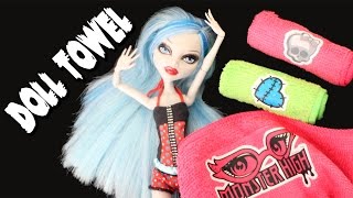 DIY  Doll towel  Easy Doll Crafts  simplekidscrafts  simplekidscrafts [upl. by Fermin548]