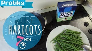 Cuisine  comment cuire des haricots avec du bicarbonate alimentaire [upl. by Nealson813]