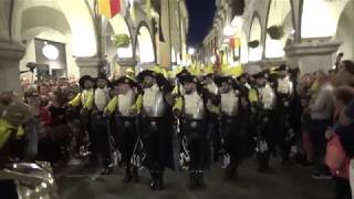 2018 Trombonieri Senatore  Corteo Festa SS Sacramento  parte3 [upl. by Higbee]