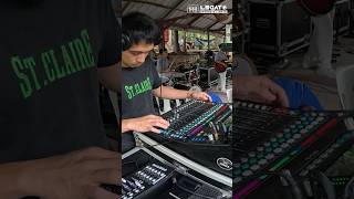 Allen amp Heath SQ5 Mixer natin used by one of Legatos Sound Technicians [upl. by Thunell914]