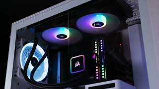 How to Install CORSAIR RGB ELITE Series Liquid CPU Coolers [upl. by Hortense]