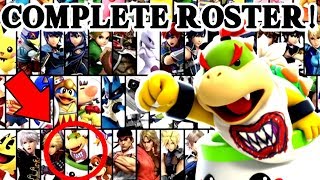 Super Smash Bros Ultimate  Bowser Jr UNLOCKED  Complete Roster [upl. by Kirchner]