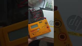 Meco Digital insulation tester  Megger Test electricalsafety megger [upl. by Cypro]