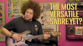 NAMM 2024 Rabea Massaad on the making and many tones of his Artist Series Sabre [upl. by Anatola]