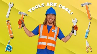 Handyman Hal Tools are Cool  Building with real tools  Fun Videos for Kids [upl. by Harriett]