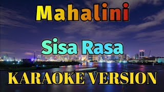 Mahalini  Sisa Rasa Karaoke [upl. by Calen]