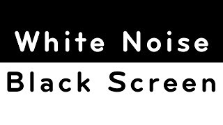 White Noise Black Screen  Sleep Study Focus  10 Hours [upl. by Clippard]