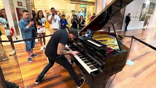 Dont Stop Believin Journey Piano Shopping Mall [upl. by Nura]