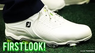 FootJoy Tour S Golf ShoesFIRST LOOK [upl. by Alyak]