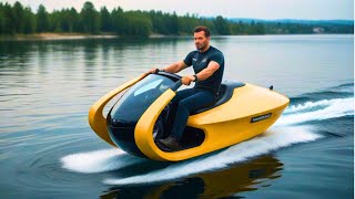 MIND BLOWING WATER VEHICLES THAT WILL KILL YOU [upl. by Lehar]