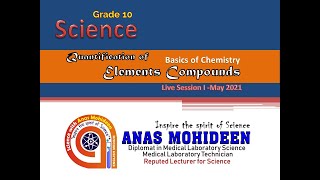 Basics of Chemistry  Elements amp Compounds  Anas Mohideen [upl. by Ameerahs822]