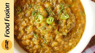 Masoor Daal Soya Recipe By Food Fusion [upl. by Christean]