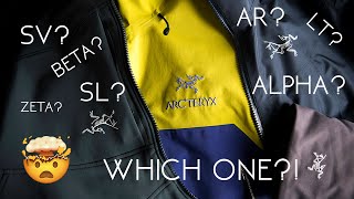 WHAT DO THEY MEAN Understanding Arcteryx Goretex Hardshells [upl. by Corwin]