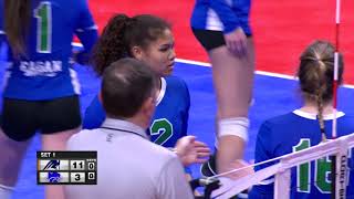 Champlin Park vs Eagan Girls Volleyball 2018 State Final [upl. by Eugenides]