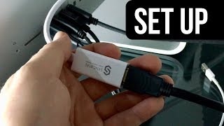 Syncwire Mini DisplayPort  Thunderbolt to HDMI 4k Adapter SetUp Manual Guide  Mac [upl. by Ahsekim]