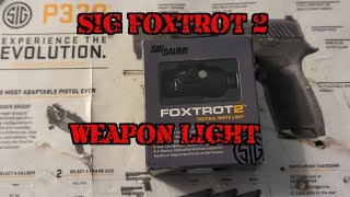 Sig Foxtrot 2 Weapon Light [upl. by Iinde]