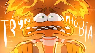 TRYPOPHOBIA  Inside Out 2 animation meme [upl. by Hsitirb]